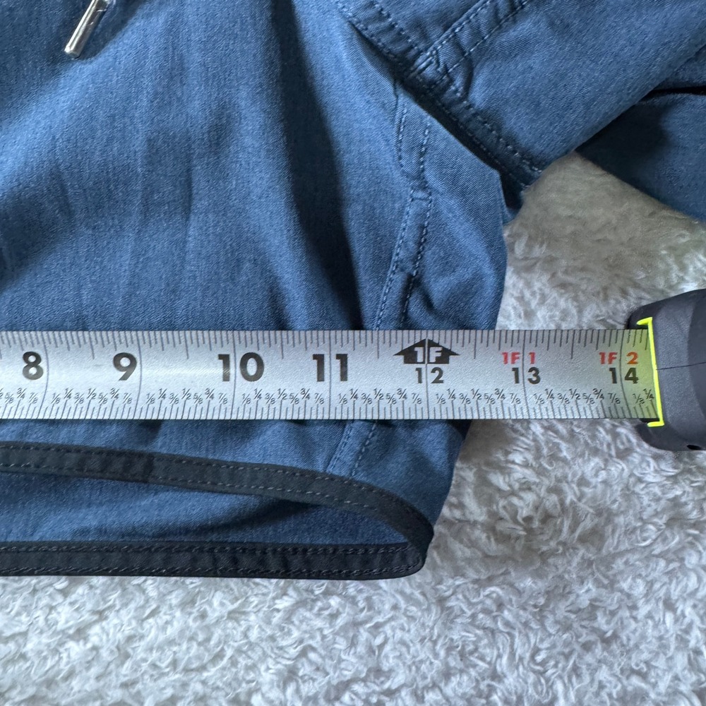 Vuori Banks Shorts Men's Size M US Solid Blue Athletic Unlined 5" Inseam - Picture 7 of 8